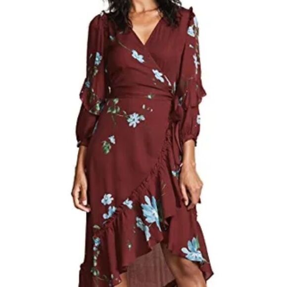 Joie Anawrette Wrap Dress - Picture 3 of 6